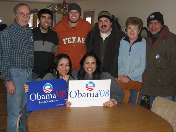 Family in Iowa ~ Obama!